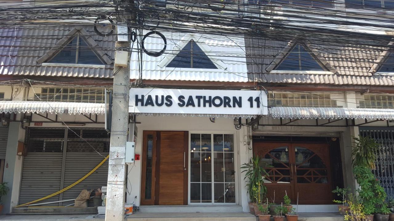 Haus Sathorn 11 Residence Bangkok Exterior foto
